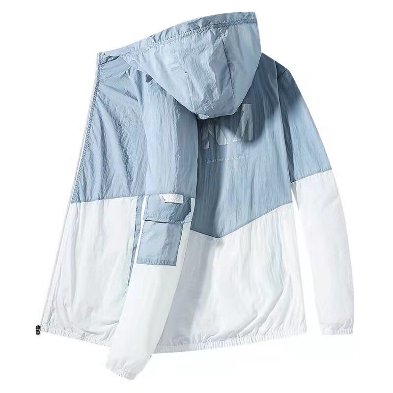 防晒衣男款薄夏季防风衣外套户外运动皮肤衣女透气防晒服F982P18,男装防晒衣,星座1410（原1902A）
