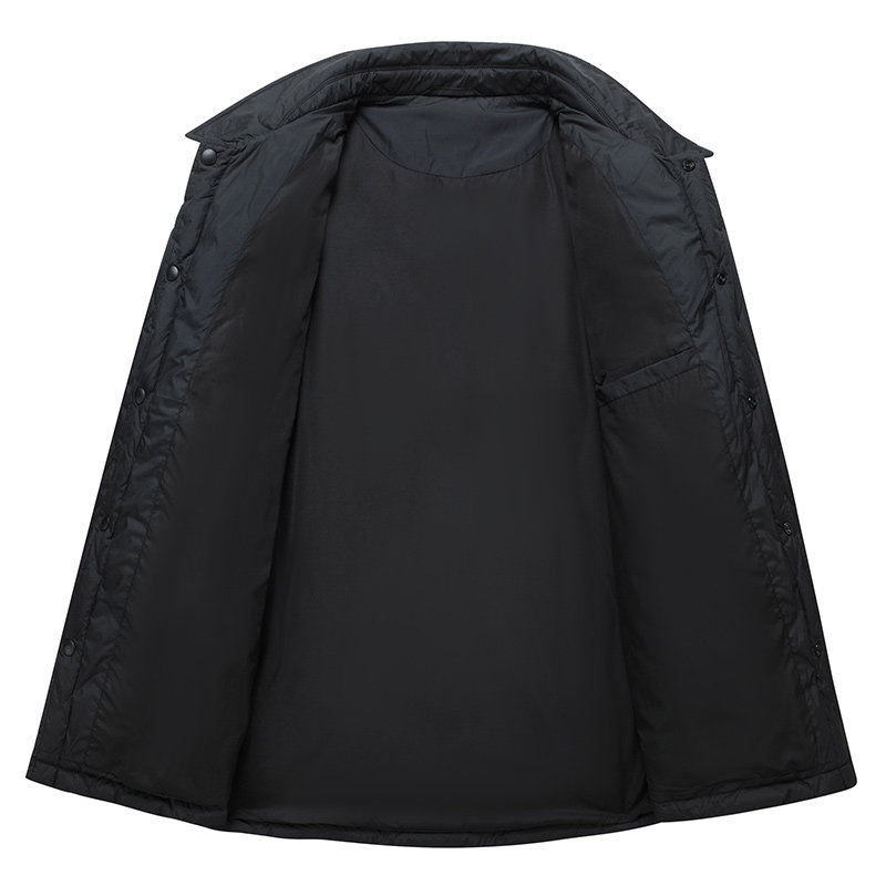 工装羽绒服男士冬季新款潮牌加厚保暖菱格衬衫翻领上衣YR2310P160,男装衬衫,星座1410（原1902A）