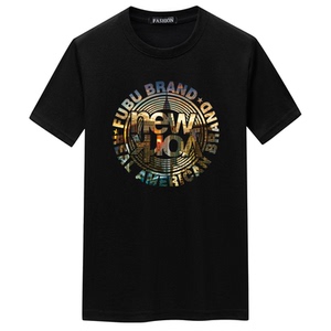 夏季男短袖t恤潮流宽松CVC60%棉衣服新款男装DT3128-纽约-P15图片
