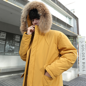 BLLZ基地场景爆款羽绒服男士中长款工装韩版潮牌加厚外套895-P220,男装羽绒服,星座1410（原1902A）