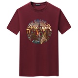 夏季男短袖t恤潮流宽松CVC60%棉衣服新款男装DT3128-纽约-P15，男装T恤，星座1410（原1902A）