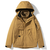 户外秋冬男女冲锋衣三合一可拆卸两件套加绒厚登山服CF23905P165，男装夹克，星座1410（原1902A）