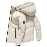 新款羽绒服男士工装连帽冬季羽绒外套潮流男YR9876P150，男装羽绒服，星座1902A（原星座1216）