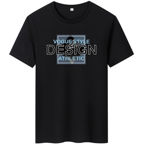 夏季男士短袖t恤潮流潮牌宽松纯棉衣服2024新款DT4087-DESIGN-P16图片
