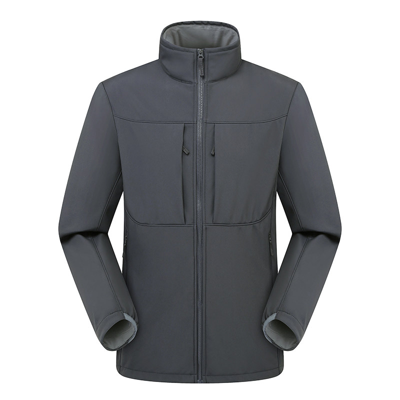 冲锋夹克男女春秋冬季新款工装软壳外套登山上衣服RK24205P115,男装夹克,星座1410（原1902A）