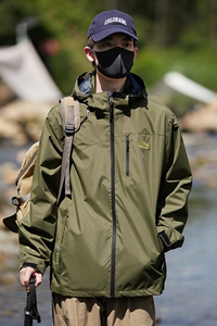 春秋户外运动冲锋衣男女情侣款防水防风滑雪登山服夹克 JK9901P55图片
