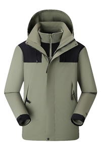 秋冬男女款夹克户外三合一冲锋衣可拆卸两件套登山服 CF23688P95图片