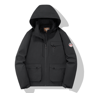 跨境春秋户外运动冲锋衣男女情侣防水防风衣登山服夹克 JK2358P68图片