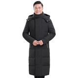 中长款大毛领羽绒服情侣连帽工装羽绒大衣大码外套YR098-1P150，男装羽绒服，星座1902A（原星座1216）