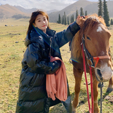 现货亮面中长款棉服263-2111-P180K258，女装棉衣/棉服，浙宝169A(原263)