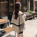 【新品】169-Q05-P130休闲短款工装风衣控188，女装风衣，浙宝169A(原263)