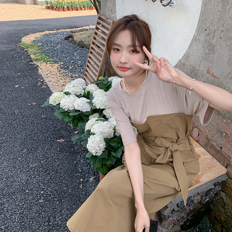 【现货】169-22025-P105假两件拼接连衣裙控158,女装连衣裙,浙宝169A(原263)