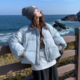 【现货】85163P245K378灯芯绒领口拼接羽绒服，女装短外套，浙宝169A(原263)