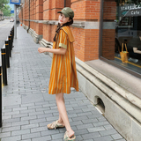 现货C07-P110学院风条纹海军领连衣裙控158，女装连衣裙，浙宝169A(原263)