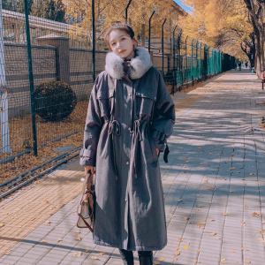 现货　货号Ｄ37—Ｐ195兔毛内胆长款派克服控268图片
