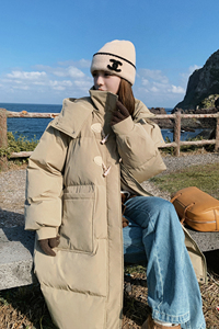 现货 zb169-N08P345K498 牛角扣90绒羽绒服图片