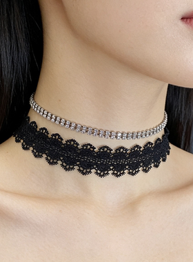 欧美外贸饰品时尚个性夸张项链女多款项链锁骨链项链锁骨链颈链