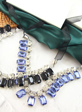 宝贝王瑞欧美外贸饰品彩钻方形