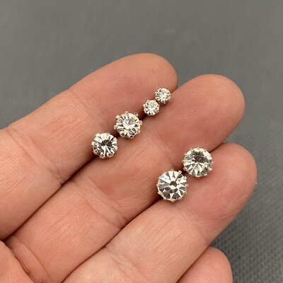 欧美外贸饰品时尚百搭个性夸张耳钉女多款颜色耳钉耳饰耳环TT02