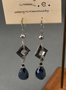 欧美外贸饰品个性夸张耳环女多款颜色耳环耳钉耳饰AA03琉璃耳环