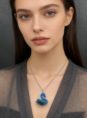 欧美外贸饰品时尚百搭个性夸张项链女多款项链毛衣链项链吊坠寇家