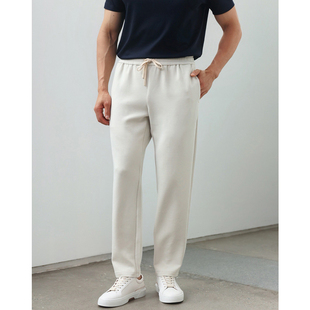 直筒松紧腰休闲裤 轻氧零感SOFT神裤 柔软垂顺吸湿排汗抗皱男士