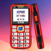 全网通4G老年机全语音王盲人读菜单报名字超长待机大按键老人手机