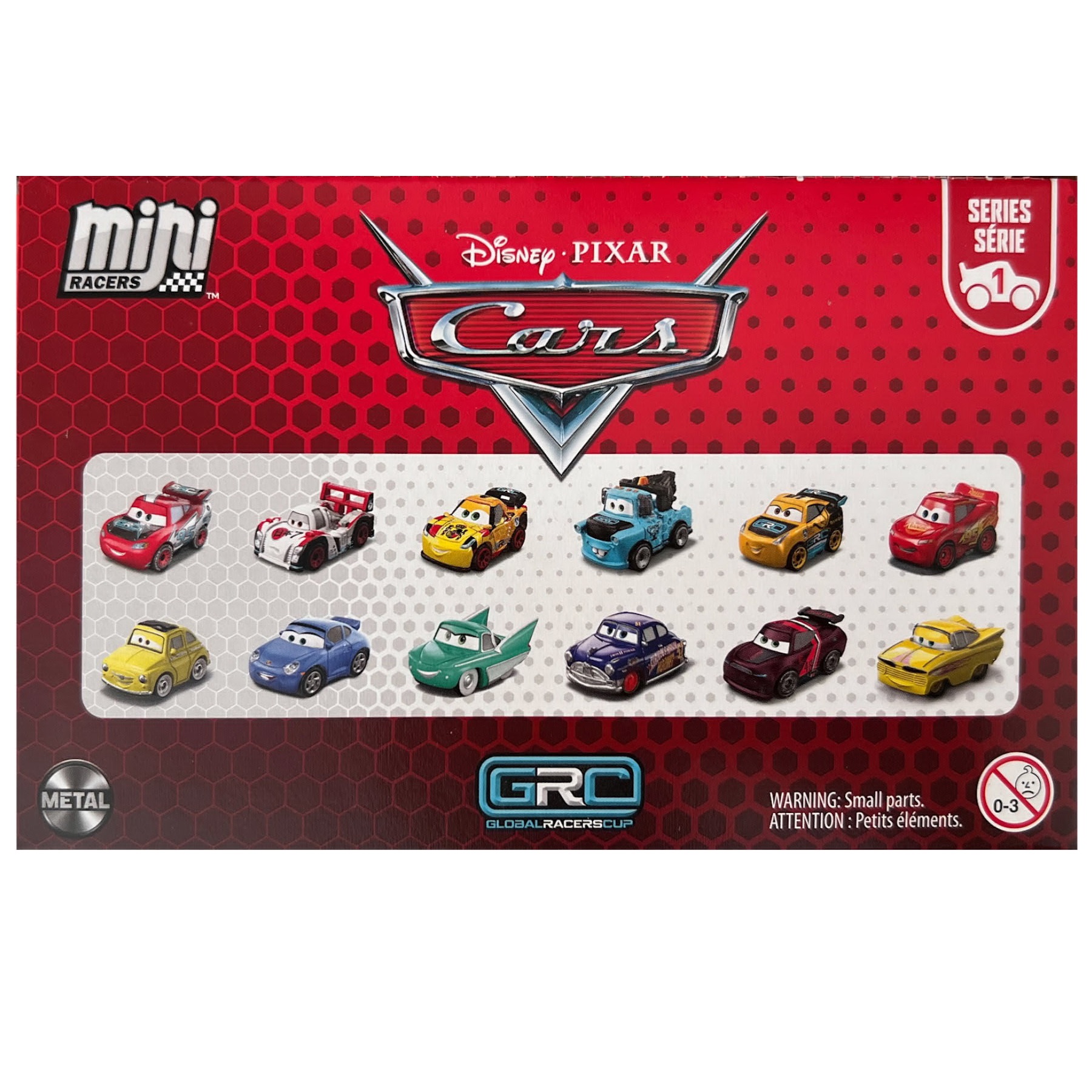 2025 美泰汽车总动员迷你合金车系列 Pixar Cars Mini Racers