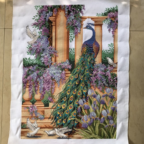 手工十字绣成品绣片中国风装饰画