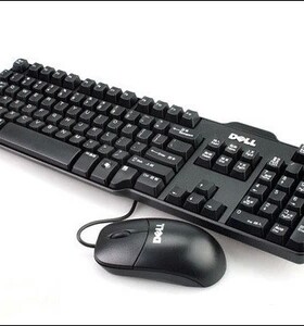 原装二手戴尔有线USB键盘鼠标套装 商务办公台式机键鼠套装