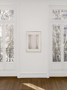 crisis art 97 银色框抽象艺术微喷装饰画金属感灰色办公室挂画