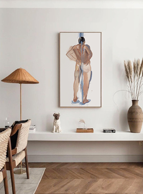 CRISIS ART | NO.12 油画 装饰画 艺术微 挂画 人体