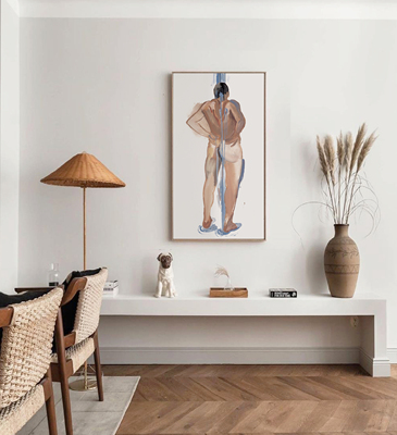 CRISIS ART | NO.12 油画 装饰画 艺术微 挂画 人体