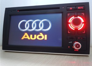 老款奥迪A4专用车载DVD/GPS导航仪安卓系统WIFI 02/03/04/05/06年