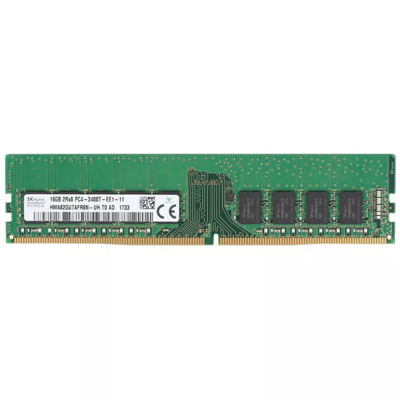 SK海力士16G 2RX8 PC4-2400T-EE1-11 DDR4纯ECC UDIMM服务器内存