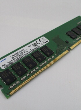 三星8G 1RX8 PC4-2666V-ED2-11 DDR4 2667 纯ECC UDIMM工作站内存