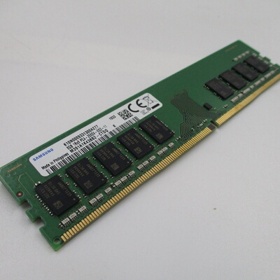 三星8G 1RX8 PC4-2666V-ED2-11 DDR4 2667 纯ECC UDIMM工作站内存