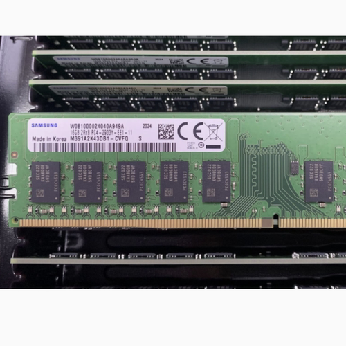 三星16G 2RX8 PC4-2933Y-EE1-11 ECC UDIMM内存M391A2K43DB1-CVFQ
