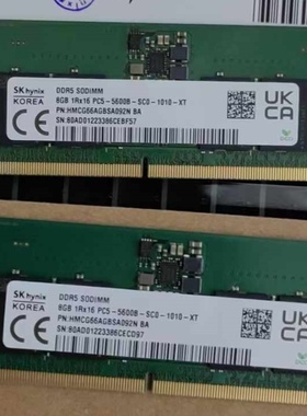 适配FIREBAT火影众颜U6 2024 32G 16G DDR5 5600 8G笔记本内存条