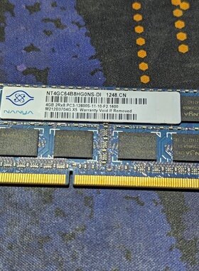 南亚易胜4G DDR3 1600MHz SODIMM NT4GC64B8HG0NS-DI笔记本内存条