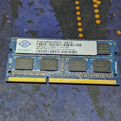 南亚易胜4G DDR3 1600MHz SODIMM NT4GC64B8HG0NS-DI笔记本内存条