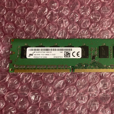 镁光4G DDR3 1600 ECC UDIMM MT18JSF51272AZ-1G6K1服务器内存条