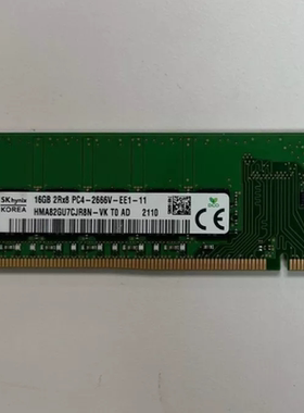 SK海力士16G 2RX8 PC4-2666V-EE1-11 2667纯ECC UDIMM 服务器内存