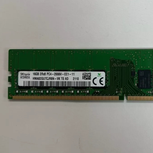 SK海力士16G 2RX8 PC4-2666V-EE1-11 2667纯ECC UDIMM 服务器内存