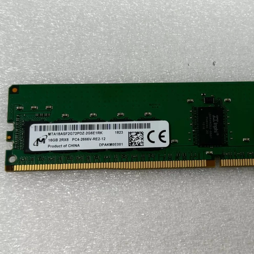 镁光16G 2RX8 PC4-2666V-R ECC MTA18ASF2G72PDZ-2G6E1服务器内存