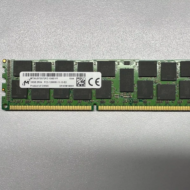 镁光16G DDR3 1600 ECC REG 1.5V MT36JSF2G72PZ-1G6E1服务器内存