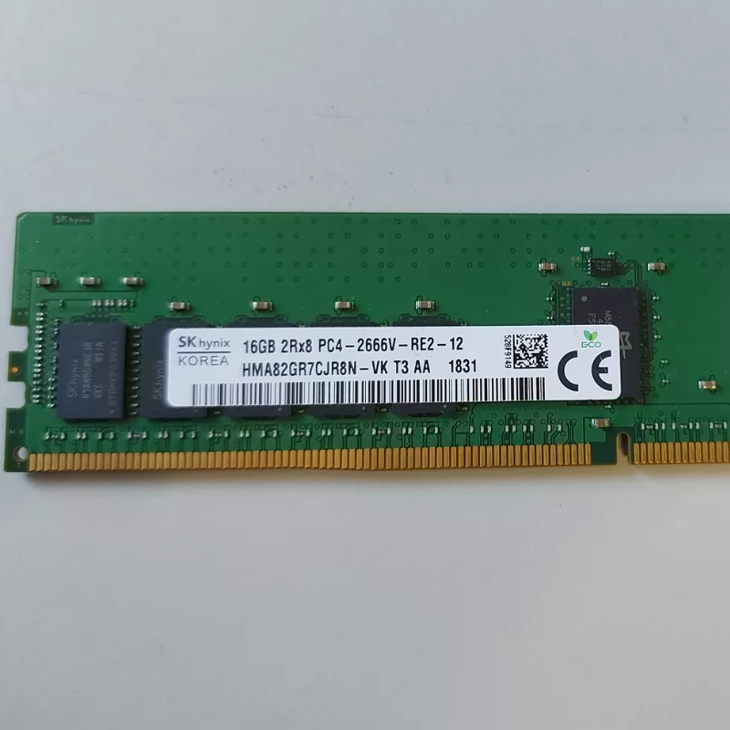 SK海力士16G DDR4 2666 ECC RDIMM HMA82GR7CJR8N-VK服务器内存条