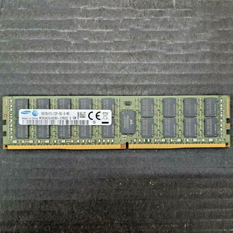 三星16G 2RX4 PC4-2133P ECC REG M393A2G40DB0-CPB服务器内存条