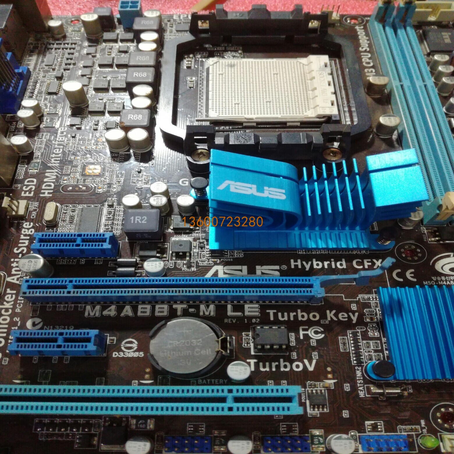 华硕主板M4A88T-M   LE   AM3接口880芯片【议价】