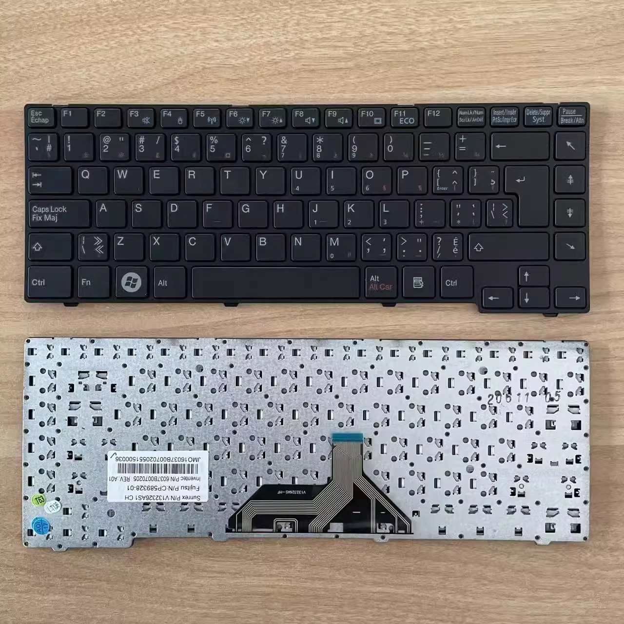 适用富士通FUJITSU UH574 UH554 U536 U537 UH572 UH55笔记本键盘